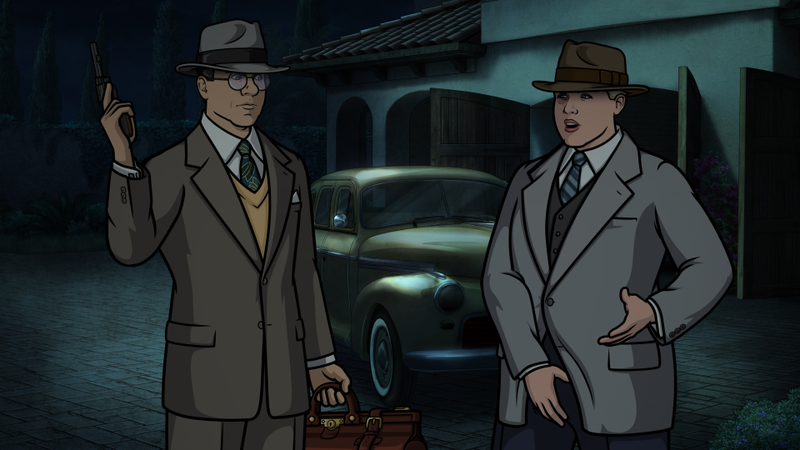 Illustration for article titled Archer goes full-on horror movie with its most brutal rampage yet